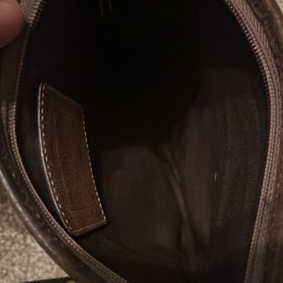 Coach Crossbody Legacy Swingback Signature Brown - Picture 8 of 11